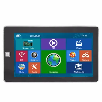 

E80 7 Inch Car GPS Navigation Car Truck Navigator 128M+8GB FM Russia Europe America Southeast Asia Australia Maps with Touch Pen