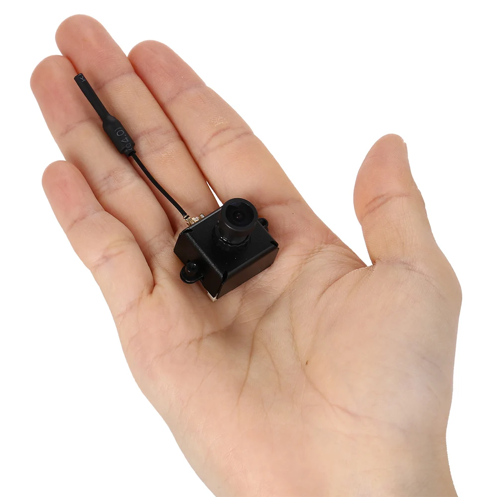 

Mini FPV Camera 800TVL CMOS Micro AIO FPV Camera 5.8G 40CH Transmitter Antenna 150 Degree Wide Angle For Racer FPV Multicopter