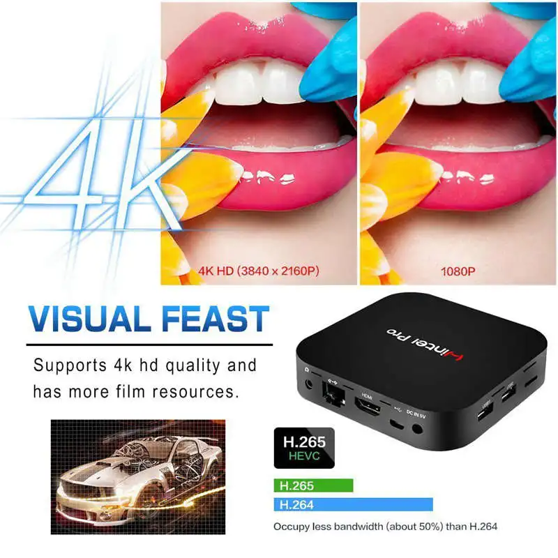 Mini PC Intel Atom X5 Z8350 1 44Ghz Quad Core with WIFI BT4 0 RJ45 100M 4