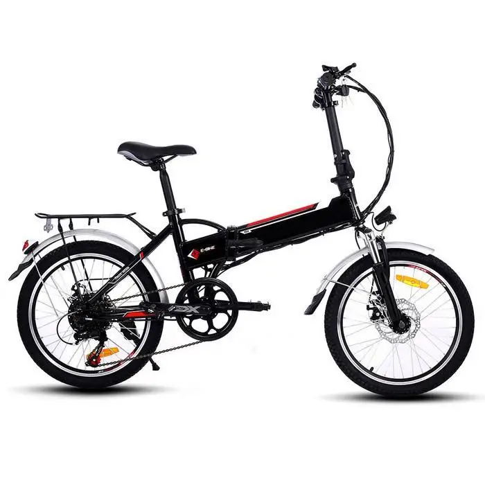 Excellent ANCHEER 20 Inch Electric Bike Folding 7 Speed Electric Mountain Bike Cycling Bicycle 250W High Speed Brushless Gear Motors Ebike 2