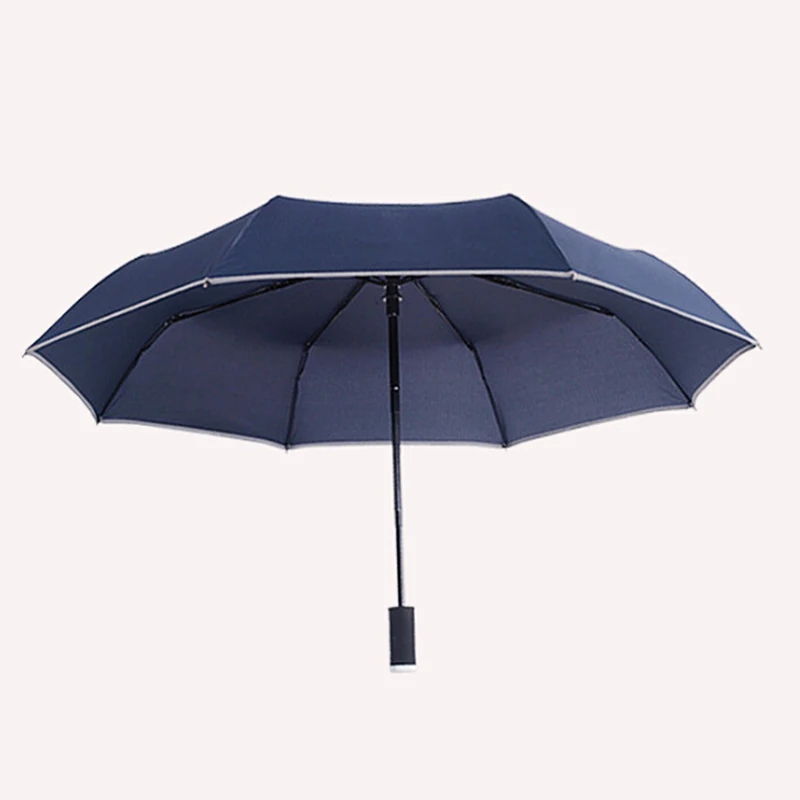 Светильник-вспышка полностью автоматический зонтик открытый анти складной зонтик, УФ Защита водонепроницаемая ветрозащитная Ночная светодиодная лампа, зонт
