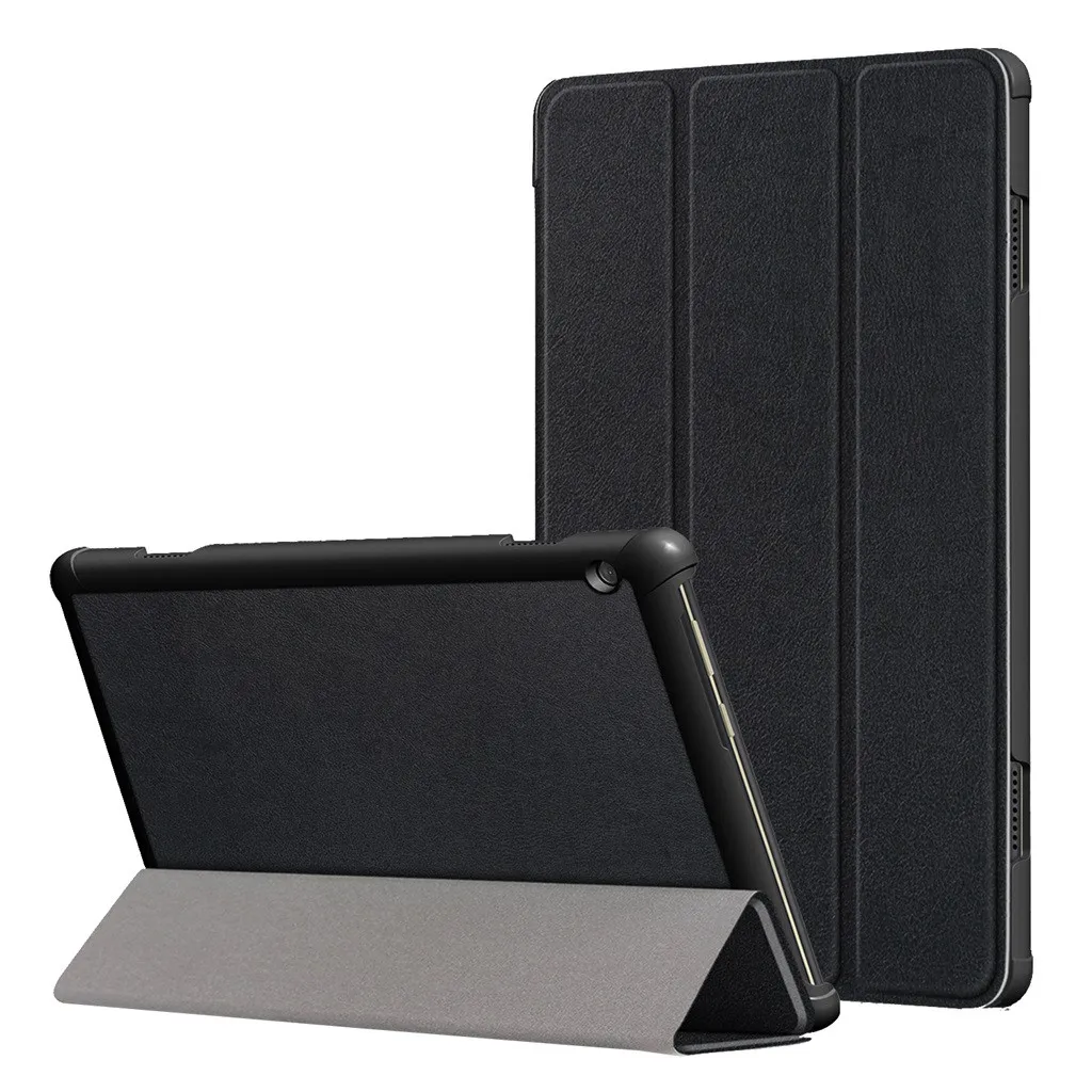 

tablet case For Lenovo Tab M10 10.1in TB-X605F/L Tri-Fold PU+Leather Case Stand Cover For Lenovo Tab M10 10.1in TB-X605F/L#g4