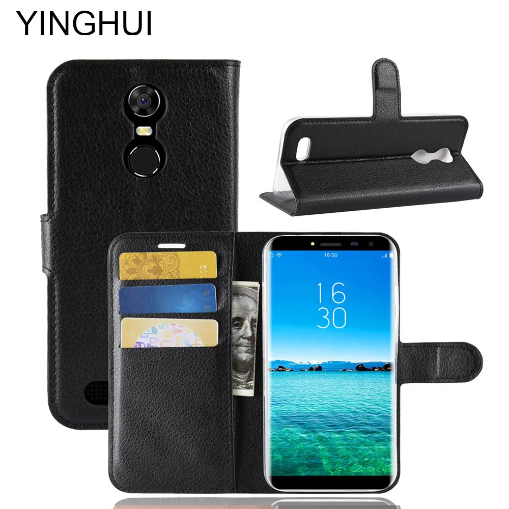 YINGHUI чехол для Oukitel C8 3g 4G Роскошный кошелек из искусственной кожи откидная задняя