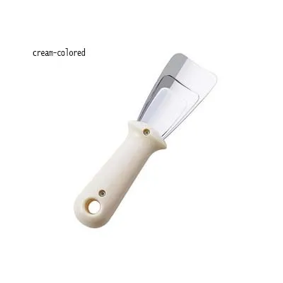 Cream-colored Холодильник из нержавеющей стали для удаления глазури Лопата для холодильника угловой зазор для разморозки чистящие инструменты скребок для льда кухонные аксессуары - Цвет: Cream-colored