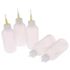 1 Pcs/Set 50ml Transparent Plastic Needle Bottles Glue Dispenser Clear Liquid Dropper Bottle for Rosin Solder Flux Paste Bottle ► Photo 1/6