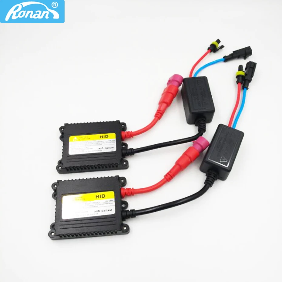 12V hid ксеноновый балласт 35 Вт DC Цифровой электронный балласт блок зажигания HID наборы xenon H7 H4 H3 H1 H11 4300K 6000K 8000K