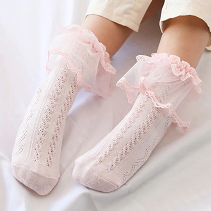 little girl frilly socks
