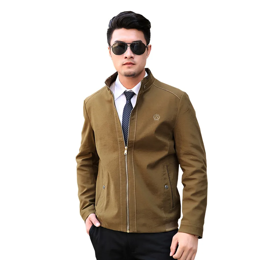 Men Jackets Coats Brand New Arrival Business Baseball Jacket Slim Fit