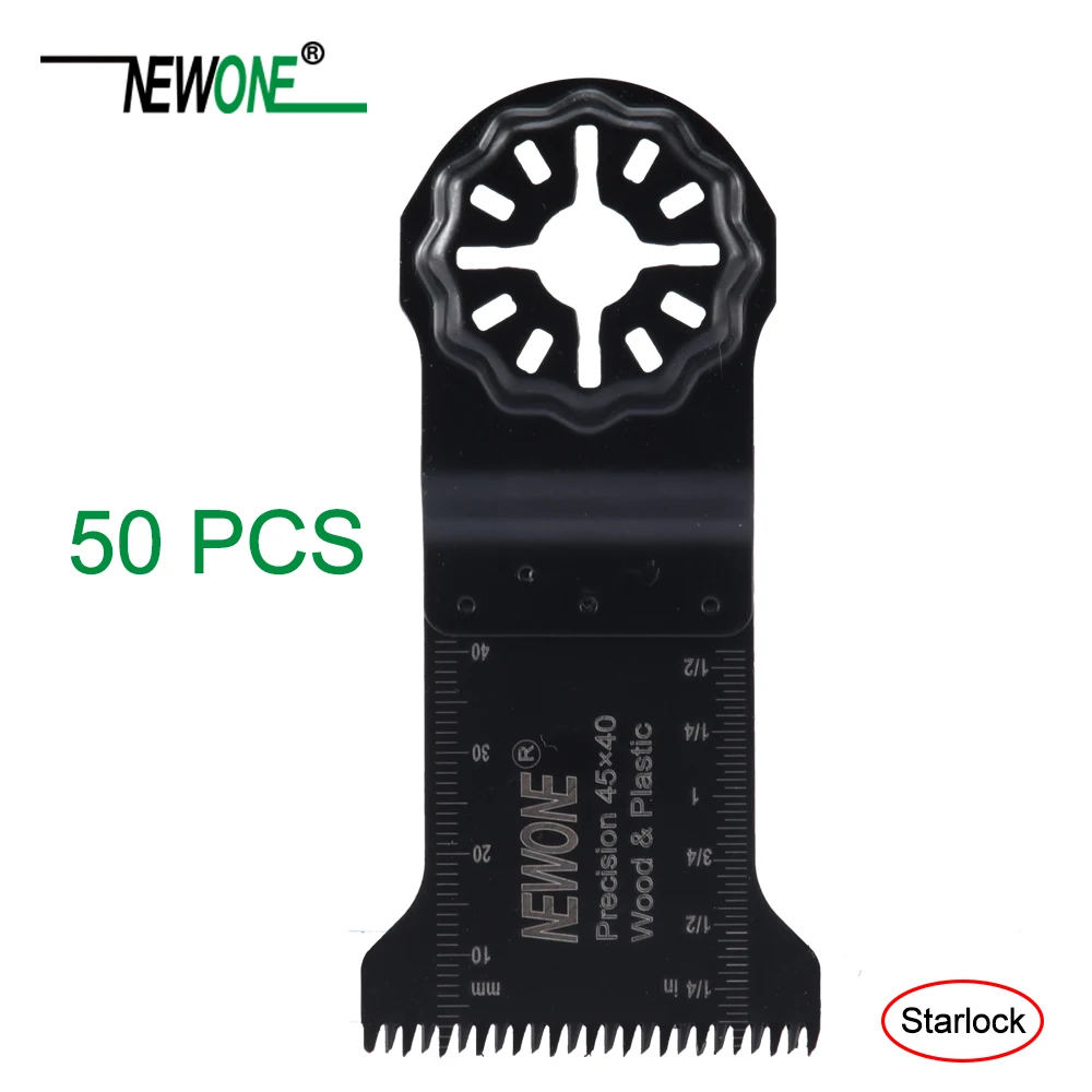 NEWONE 45mm Starlock Saw Blade Multi Pack precision oscillating tool accessoriessaw blade for Fein Bosch Cutting Wood Drywall Pl