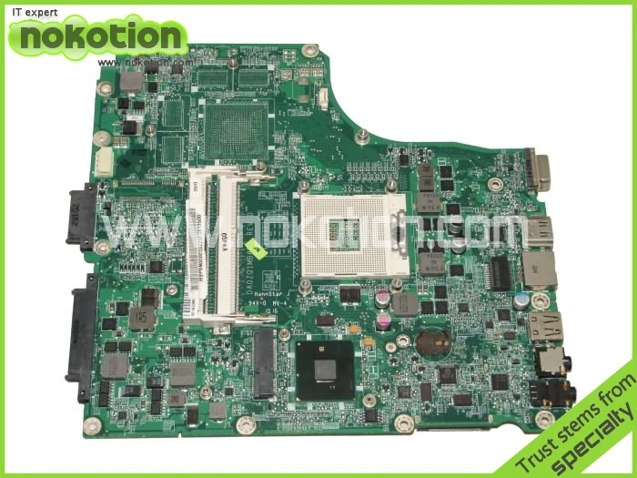 Материнская плата NOKOTION для ноутбука Acer aspire 4820 сматрс sn06001 DA0ZQ1MB8D0 intel HM55