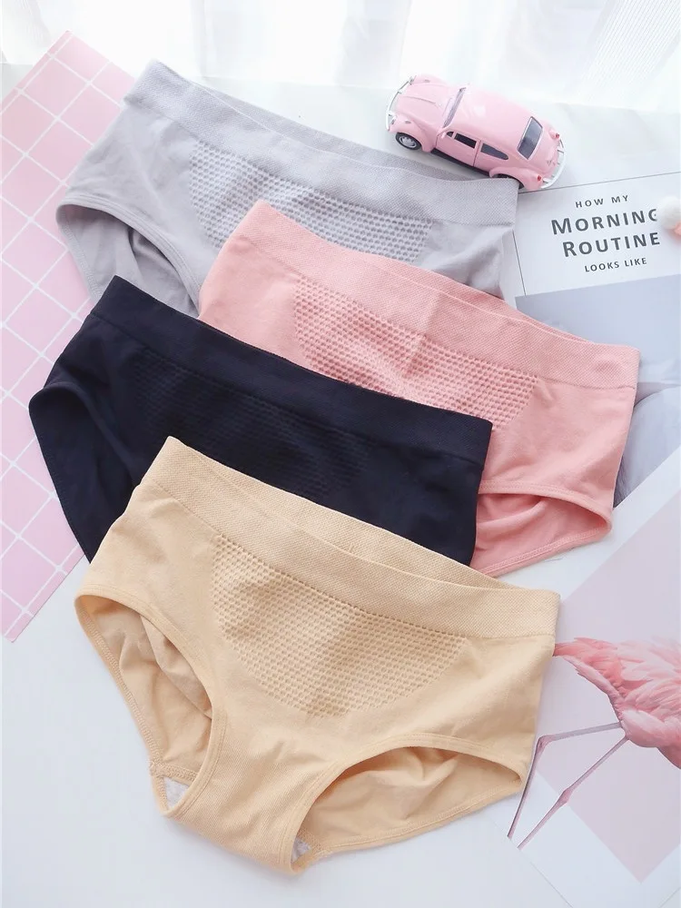 

Women's Underwear Cotton Sexy Panties Everyday Briefs Lingerie Girls Ladies Knickers polyamide elastane cotton gueest
