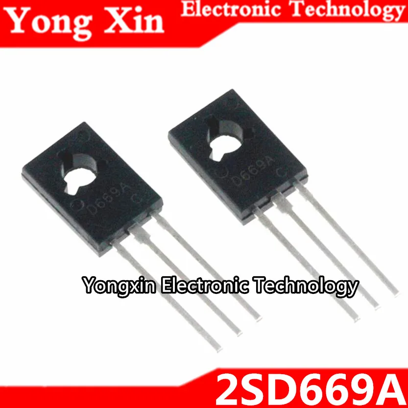 10PCS 2SD669A 2SD669 D669A D669 TO 126 Triode-in Connectors from Lights ...