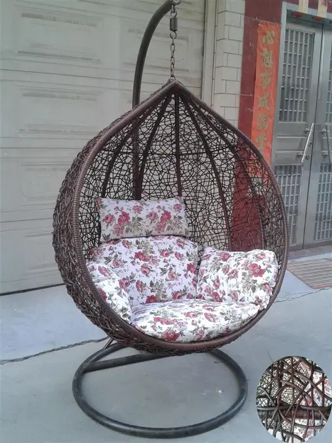 Indoor Outdoor Carpet Basket Rattan Swing Hanging Chair Balcony Indoor Outdoor Carpet Basket Rattan Swing Hanging Chair Balcony Chairs With Armrests Double
