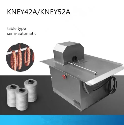 US $1.185.00 stainless steel 42mm 52mm semiautomatic Sausage tying clipping linking