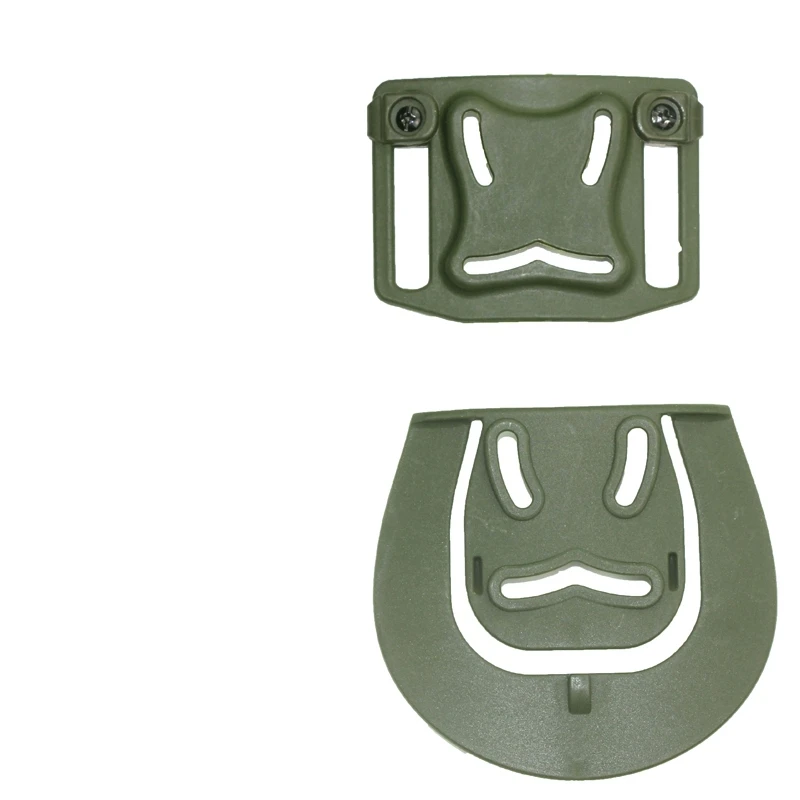 

OD Green Gun Holster Platform Adapter Tactical Hunting Pistol Belt Paddle Loop for Universal CQC Type Holster