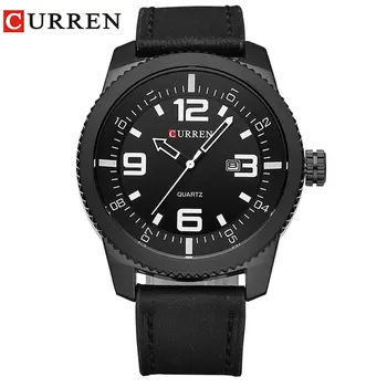 

Curren Watches Men Luxury Wristwatch Male Clock Casual Fashion Business sports Wrist Watch Quartz Leather relogio masculino8180