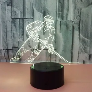 Image for New Ice Player Colorful 3d Lights Led Gradient Nig 