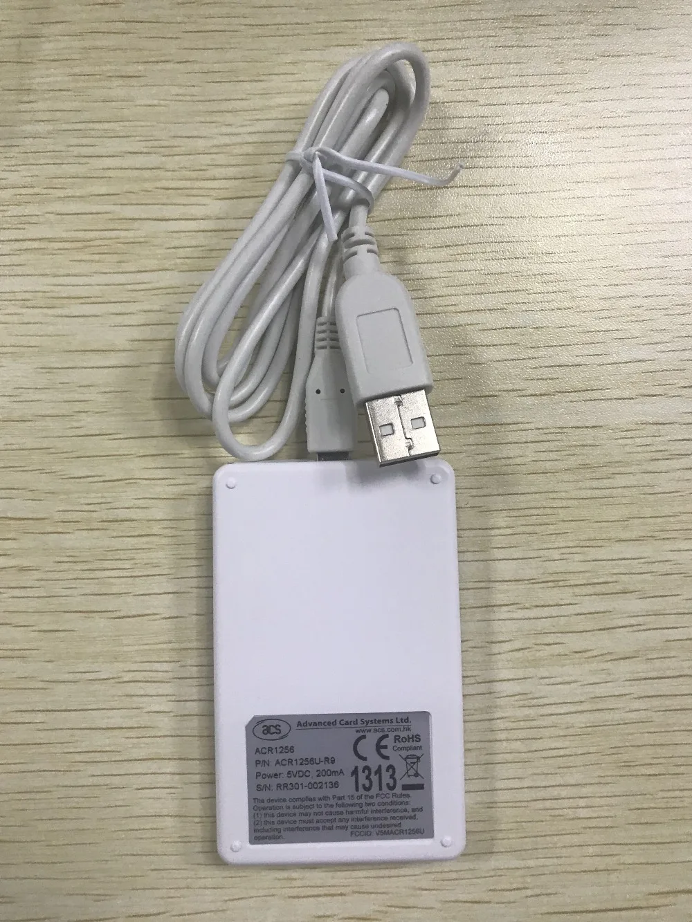 ISO 14443 USB 13,56 МГц Android USB RFID устройство для чтения nfc-карт ACR1256