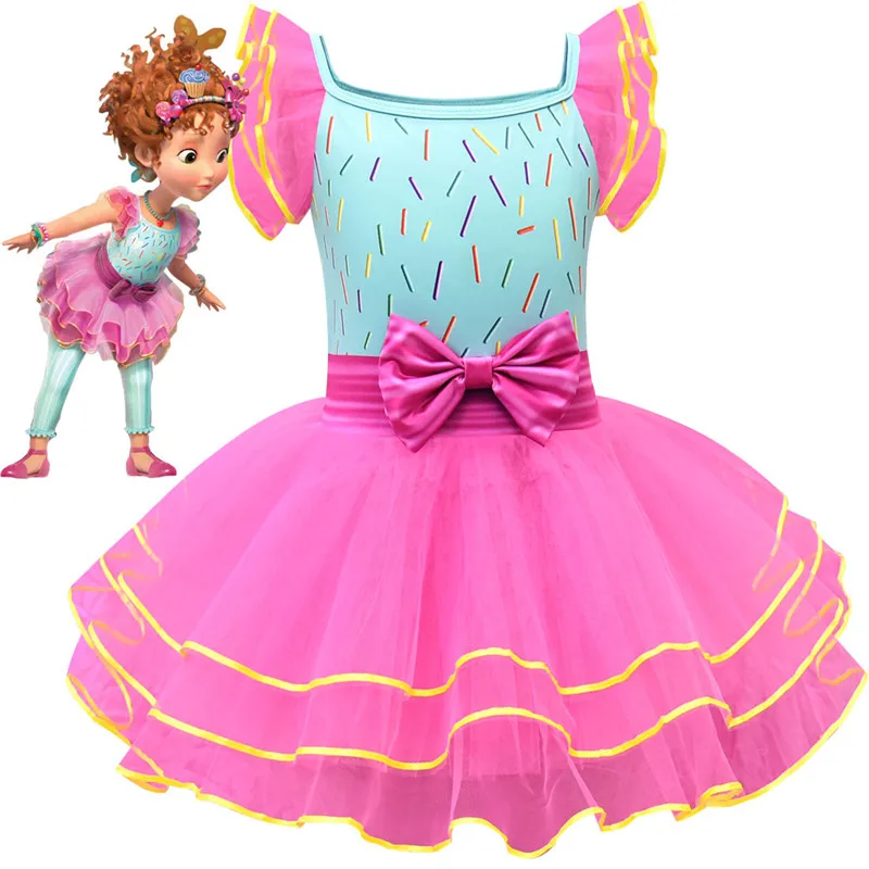 

2019 Girls Fancy nancy Unicorn Princess Dress for Girl lol Moana Cosplay Costume Halloween Party Dress