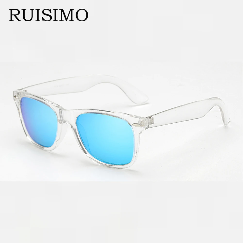 RUISIMO Unisex Retro Polarized Sunglasses Mirror Lens Vintage Sun Glasses For Men Women Polaroid sunglasses uv400 retro de sol | Аксессуары