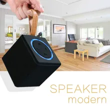 Itek Mini Portable Fabric Square Wireless Bluetooth Speaker Outdoors Subwoofer Soundbar Handsfee Calls Support TF Card FM Radio