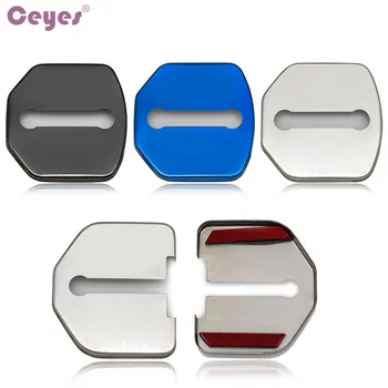 

Ceyes Car Styling Auto Door Lock Decoration Cover Case For Ford Focus 2 3 MK3 Fiesta Kuga Escape Accessories Car-Styling 4pcs