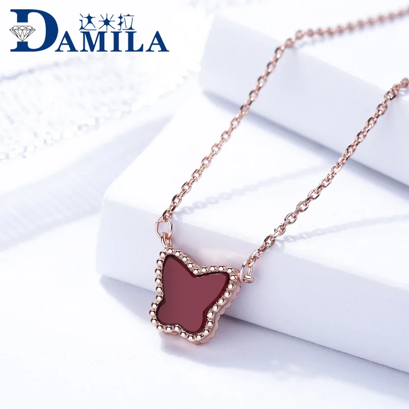 butterfly pendant S925 silver pendant for necklace 1