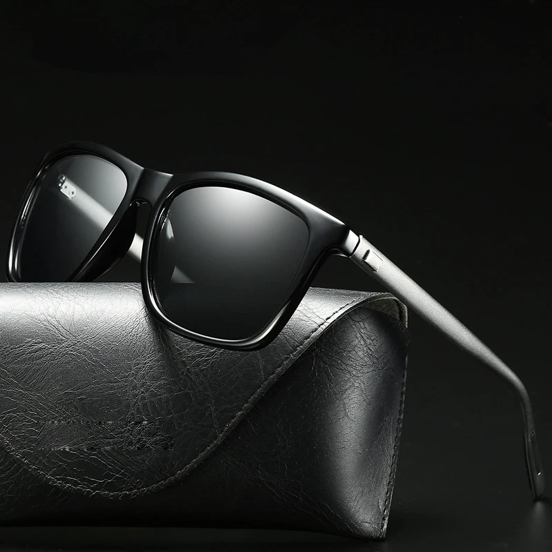 Для мужчин Для женщин фотохромные поляризованные очки сплава рама для водителей классический мужской вождения Рыбалка UV400 очки солнцезащитные очки