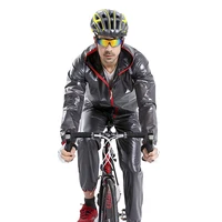 Offre spéciale maillot de cyclisme imperméable à manches longues imperméable vent manteau de pluie coupe-vent vêtements de vélo vtt hommes femmes veste de vélo 2