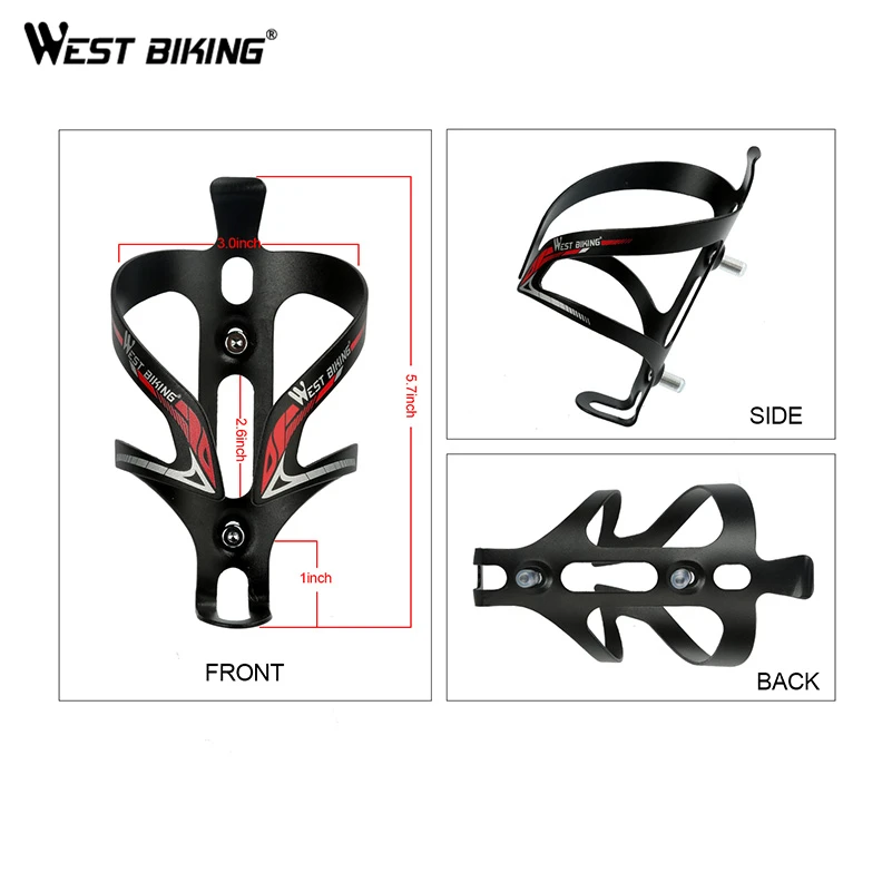 WEST BIKING велосипедный держатель для бутылки с водой 32 г ультралегкий алюминиевый сплав Porte Bidon Спорт на открытом воздухе велосипед велоспорт бутылка клетка
