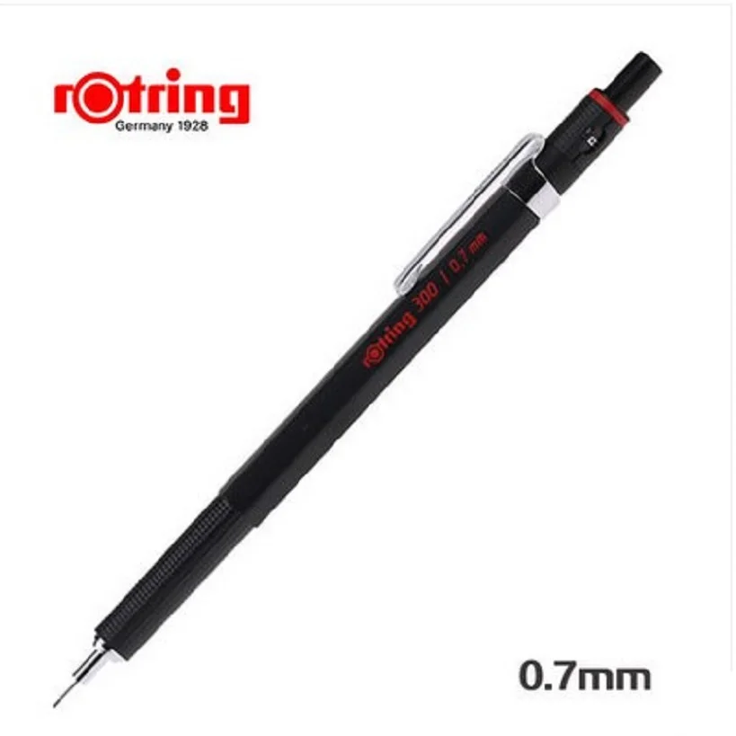 Rotring 300 механический карандаш 0,5/0,7/2,0 автоматического карандаша Пластик ручка Канцтовары записи расходные материалы