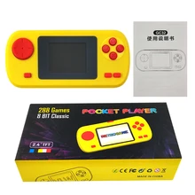 Встроенный 288 игр Карманный видео дисплей игровой контроллер портативная игровая консоль подарок