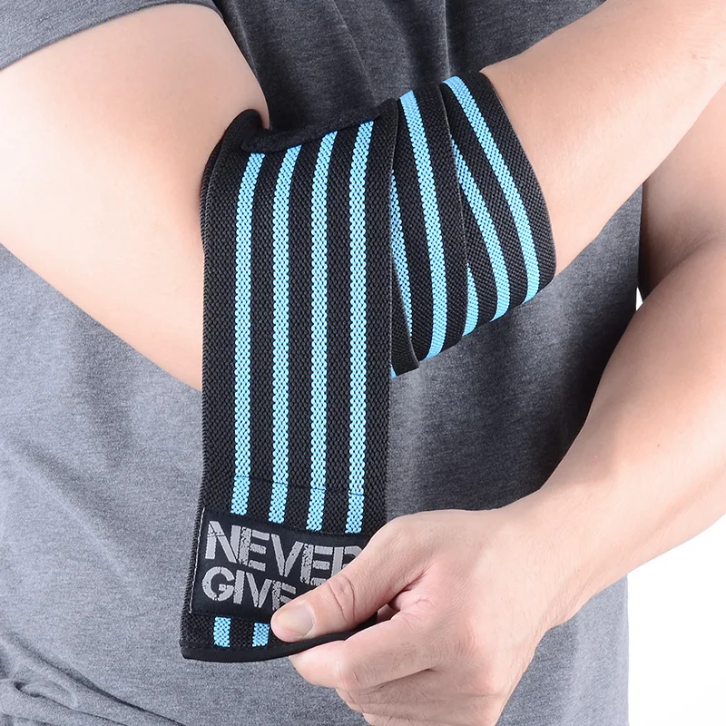 

NO PAIN NO GAIN Breathable Sports Elbow Bandage Basketball Elbow Pads Support Guards Pads Arm Sleeve High Elastic Gym BDHZ