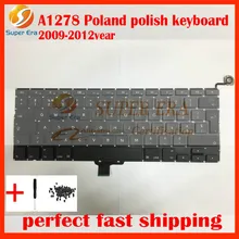 A1278 polish poland keyboard for macbook pro 13inch polish keyboard 2009 2010 2011 2012year