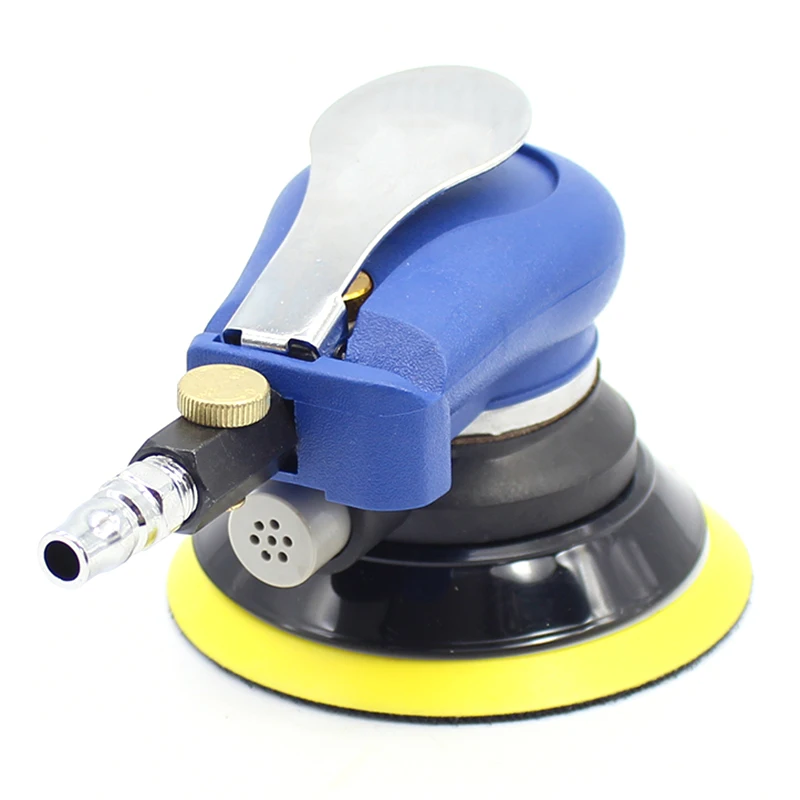 

5 Inch Non-vacuum Matte Surface Circular Pneumatic Sandpaper Random Orbital Air Sander Polished Grinding Machine Hand Tools