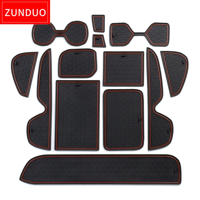 Ceny Antypoślizgowa mata do telefonu maty do szczelin kubek podkładki gumowe dywan dla Toyota RAV4 2019 2020 XA50 RAV 4 50 samochodów naklejki akcesoria