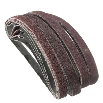 

20 Pcs 13x457mm 40-120 Grit Sander Sanding Bands Belt Paper Abrasive Tools Set