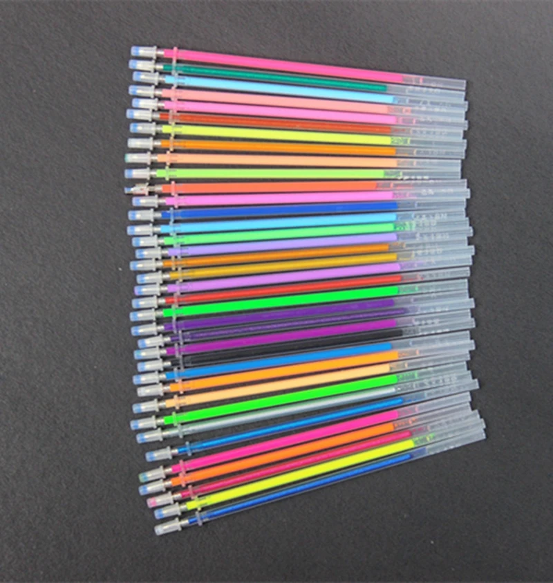

36 Color Refills Color Neutral Refills Fluorescent Flashes Metal Pastels