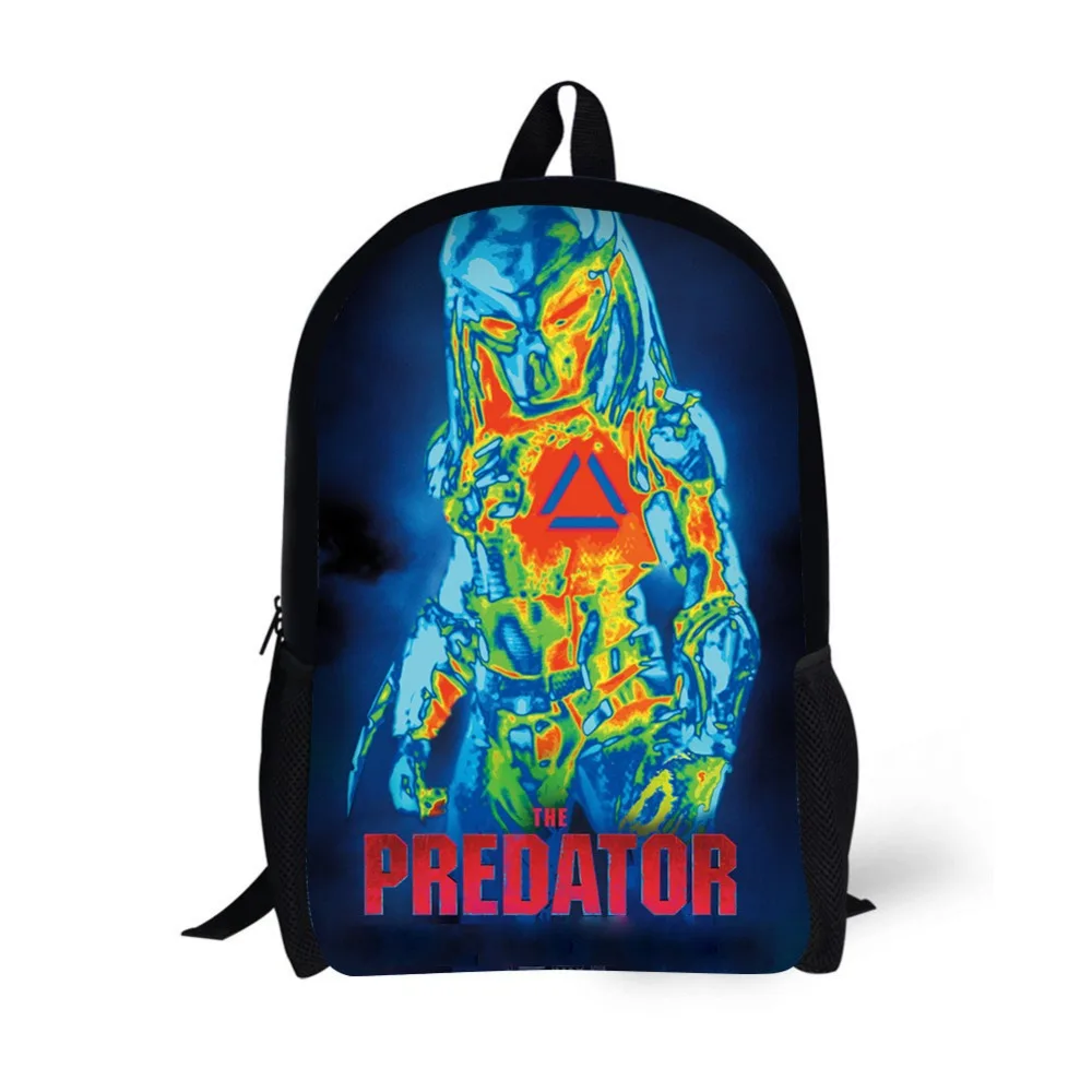 

famous movie predator design Backpack Children School Bags Teenager Book Bag Student bagpack for daily and school use