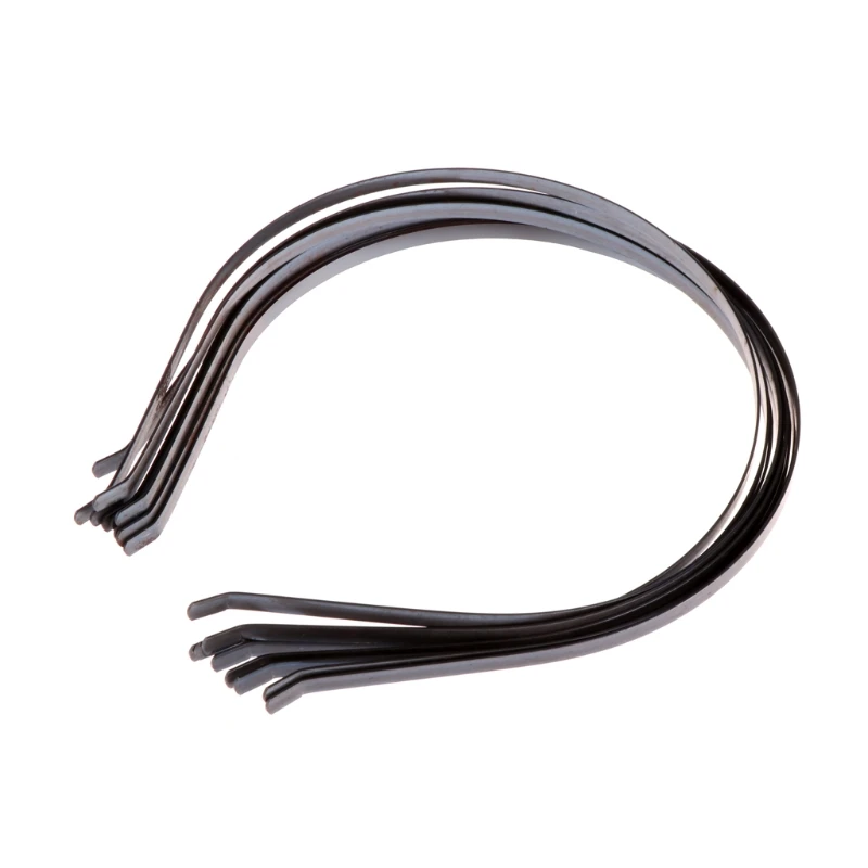 

10pcs 5mm Blank Plain Metal Headband Hair Band For DIY Hair Accessories Crafts