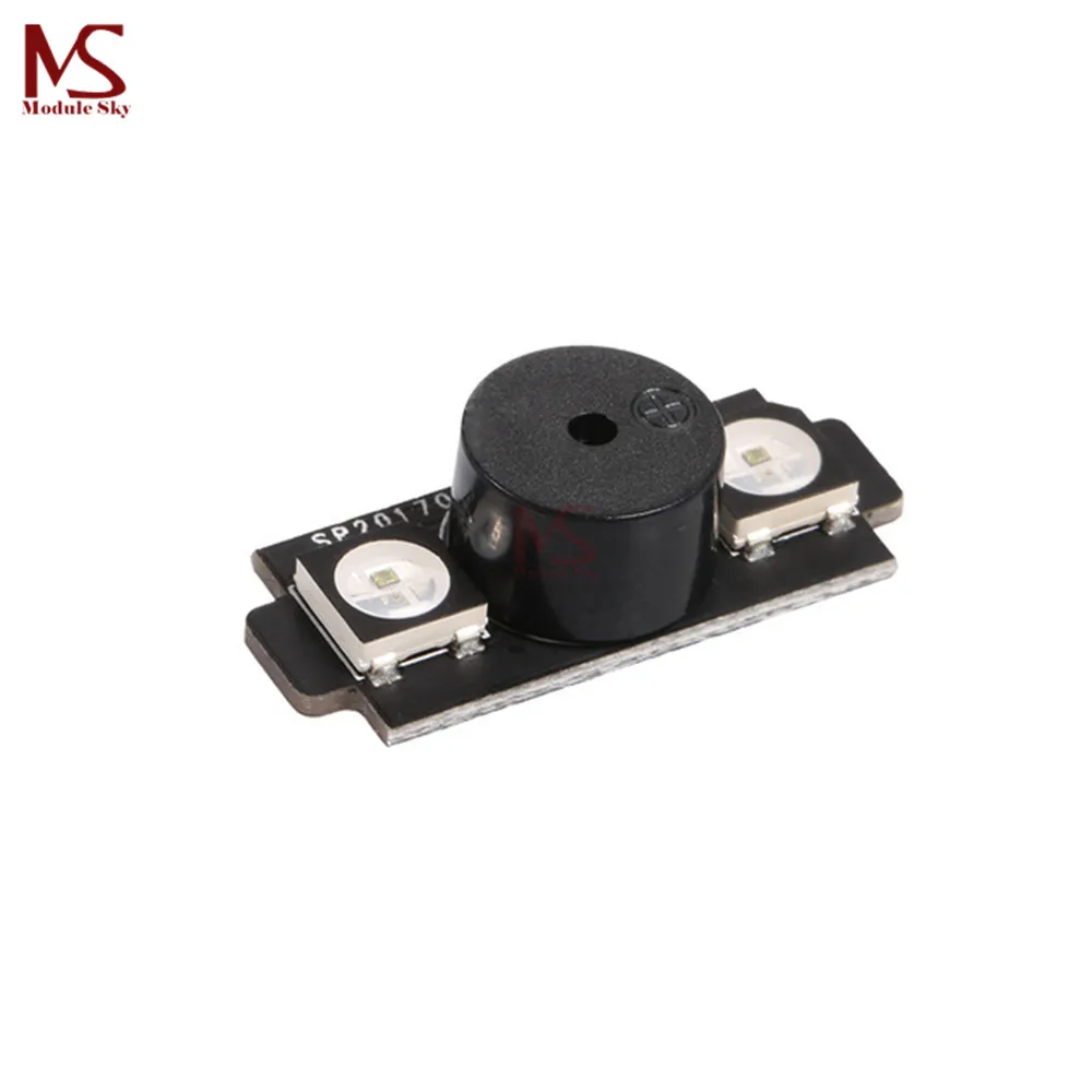 

1Pcs HGLRC 2-in-1 WS2812B 5V LED with Alarm Buzzer Motor Base Light for Naze32 F3 CC3D Flight Control FPV RC Drone Helicopter