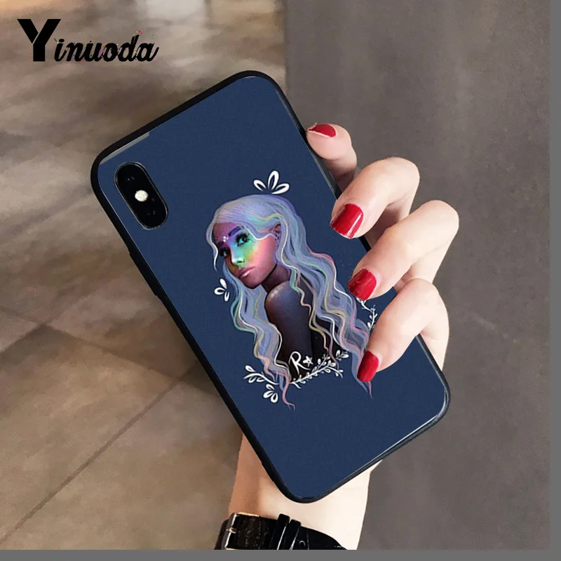 Yinuoda Thank U Next Ariana Grande Красочный милый чехол для телефона для iPhone 8 7 6 6S 6Plus 5 5S SE XR X XS MAX Coque Shell - Цвет: A9