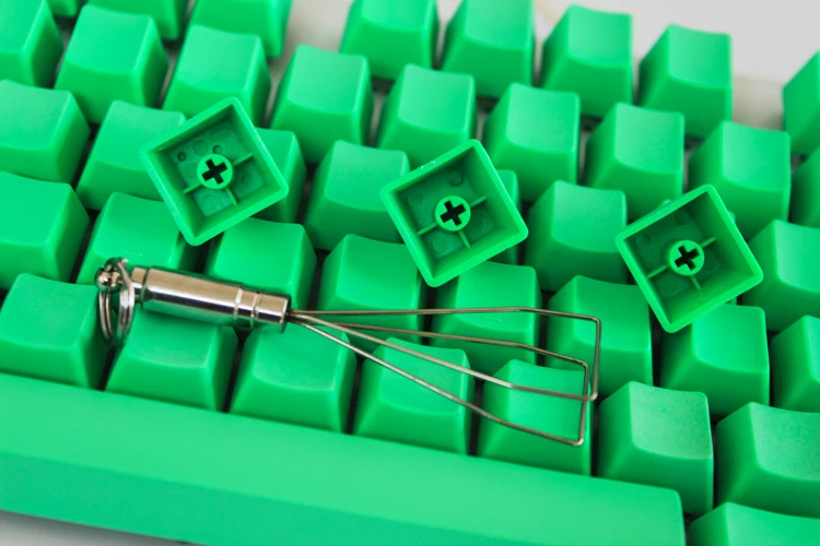 MP 108 клавиши утолщенные PBT зеленый пустой Keycap высокая износостойкость OEM профиль колпачки для Cherry MX переключатели механическая клавиатура