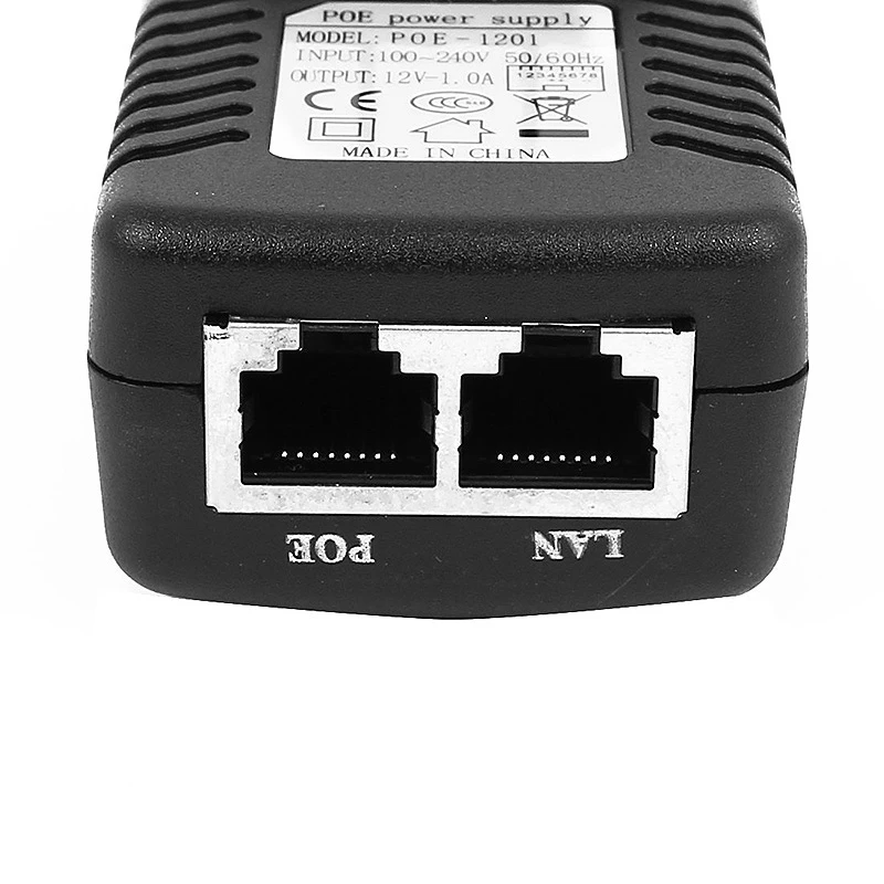 Dc48V 0.5A Poe инжектор Spliter для Cctv Ip камера сети Poe коммутатор Ethernet Poe адаптер Us Plug