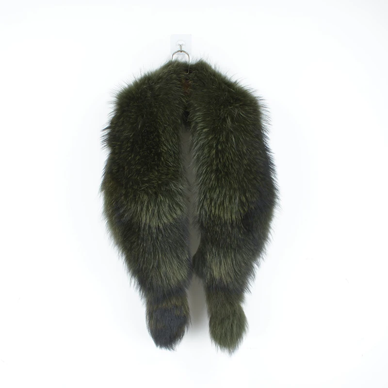 

Real Fur Scarf Women Luxury Super Big Whole Leather Real Raccoon Fur Pashmina Natural Fur rf0024
