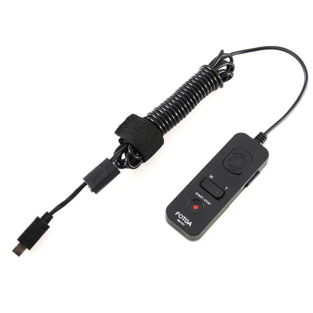 FOTGA RM VS1 3m/10ft Remote Shutter Release Cable for DSLR Camera Sony