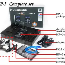Горячая hurricane hp-3 татуировки питания простые версии сенсорной панели