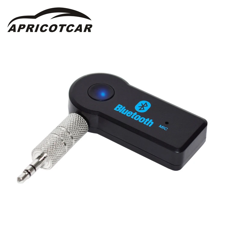 

Car Bluetooth Wireless Kit MP3 Audio Receiver Adapter 3.5mm AUX Interface Speakerphone Support for Mobile Phones and Tablets