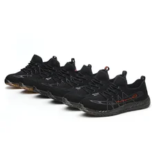 Защитная обувь со стальным носком, стальные ботинки со средней пластиной для защиты от разбивания, защитные ботинки для выживания в пустыне# JB801