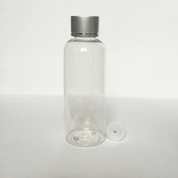 

Free shipping 150ml 30pc/lot refillable plastic container/screw cap plastic bottle